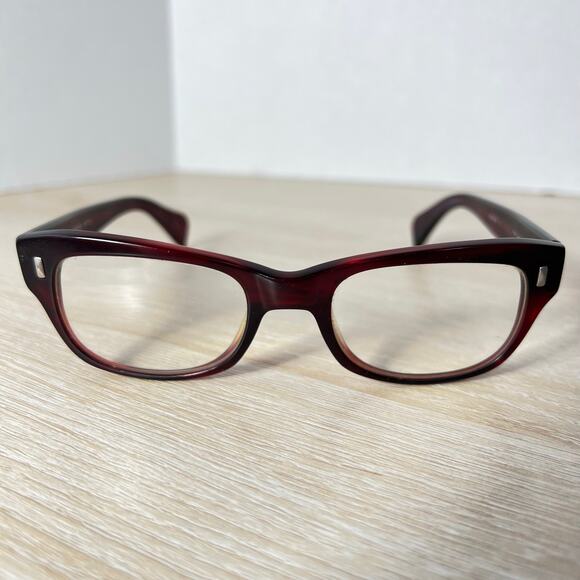 Oliver Peoples OV5174 1131 Wacks Eyeglasses Burgundy Frames Only 49-19-140 main image 6